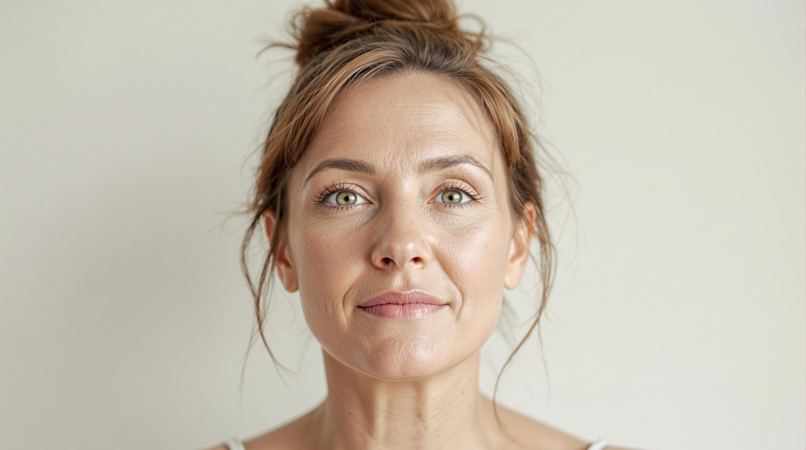 Comment traiter le double menton ? - Maquillage Yeux Marron
