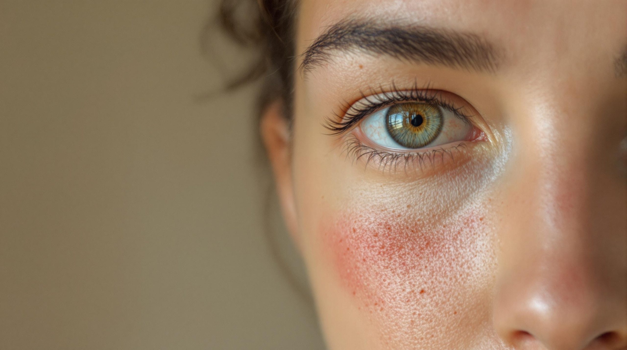Rougeur et peau sèche du visage : causes, solutions et conseils - Maquillage Yeux Marron